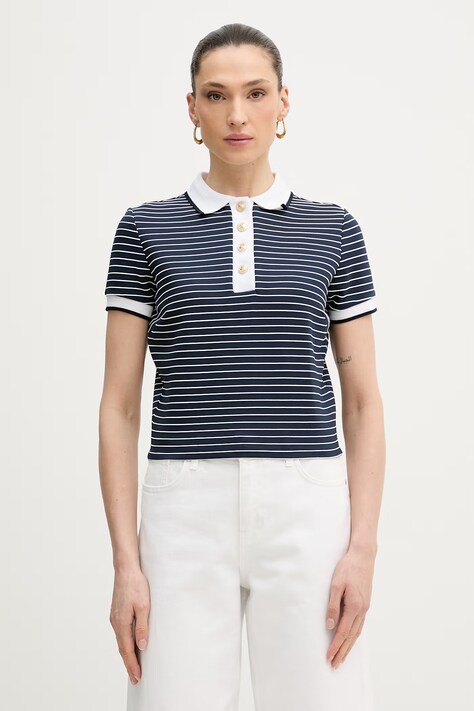 Guess polo damskie ALPHONSINE granatowe W6GP17 K2946