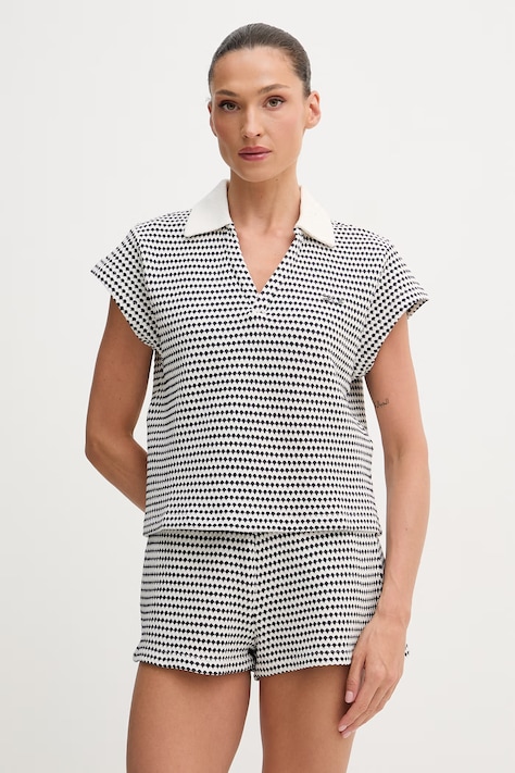 Karl Lagerfeld polo damskie granatowe B2W46058