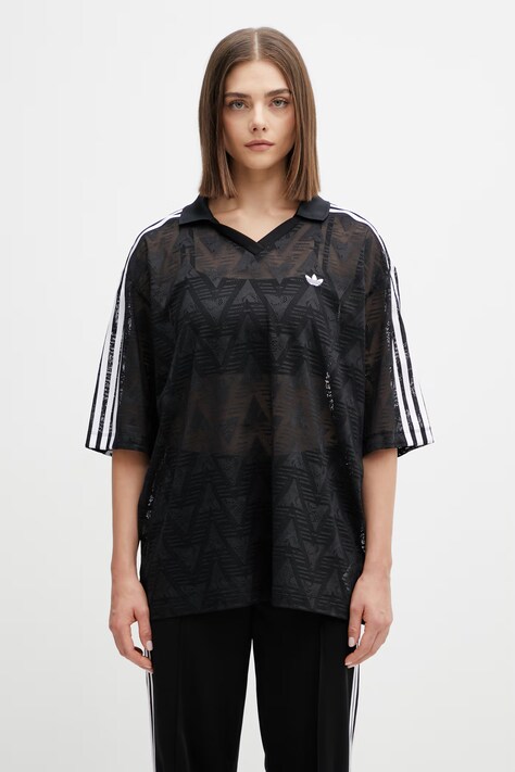 adidas Originals polo damskie czarne KD0344