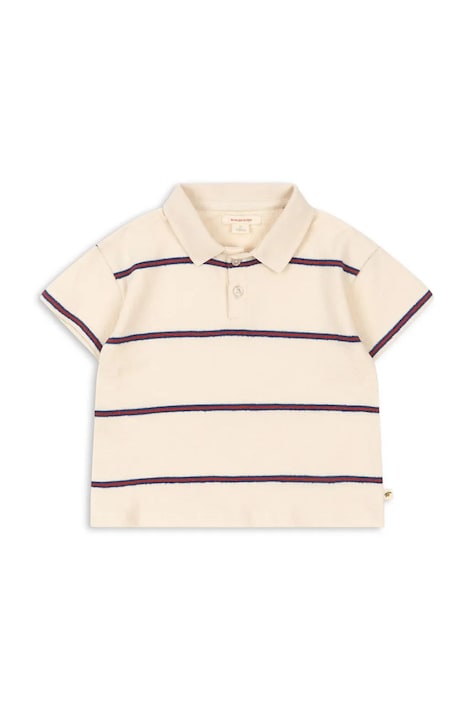 Konges Sløjd polo majica otroška TRIO POLO GOTS bež KS105557