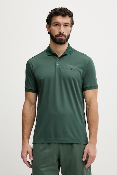 EA7 Emporio Armani polo męskie zielone AF13862.7M001359
