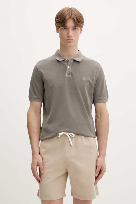 Marc O'Polo polo tričko pánske bavlnené zelené