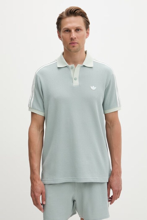 adidas Originals polo męskie turkusowe KX1231