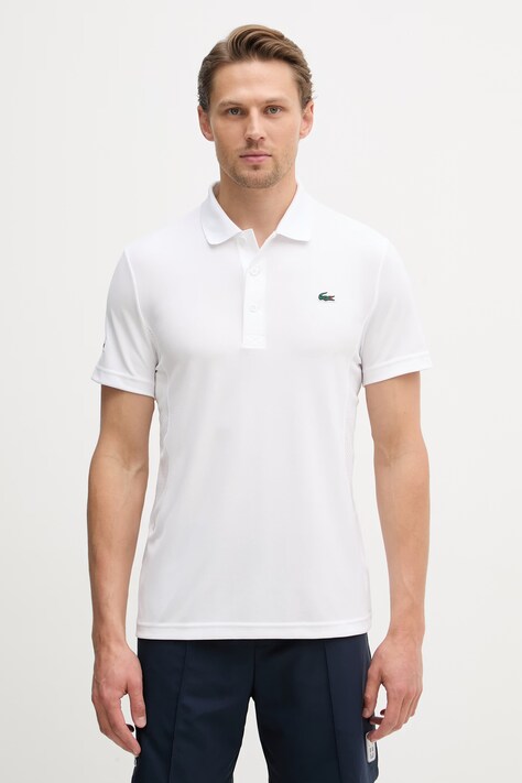 Lacoste polo męskie białe DH9949
