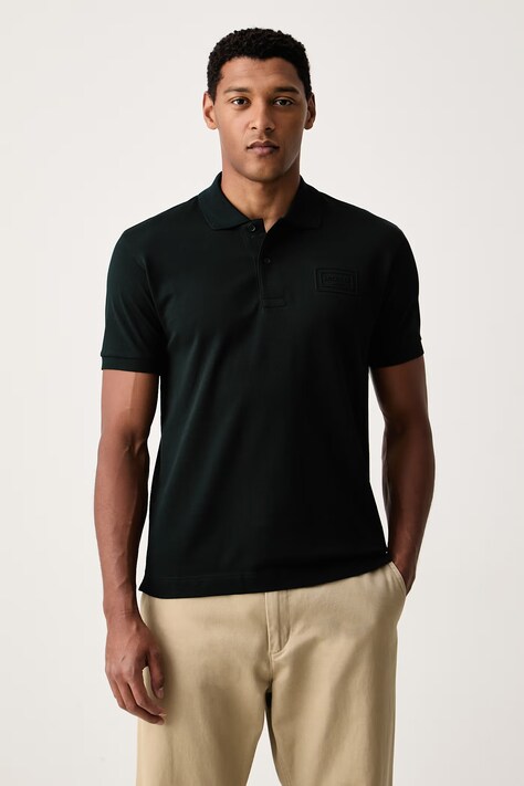 Lacoste polo majica moška bombažna zelena PH0752