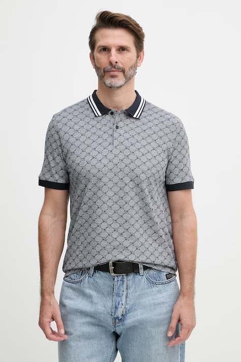 Joop! polo męskie bawełniane granatowy 30101930