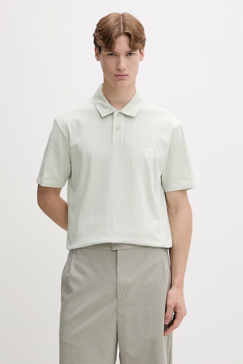 HUGO polo tričko pánske bavlnené Daropolo zelené 50556584