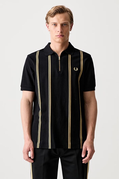 Fred Perry поло бавовняне чоловіче чорне M2419