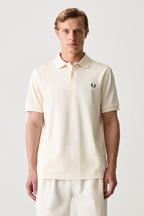 Fred Perry поло бавовняне чоловіче бежеве M6000.13B