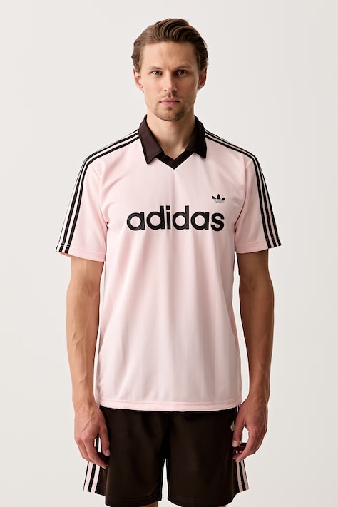 adidas Originals polo tričko pánske ružové KE3580