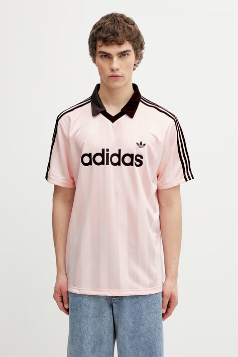 adidas Originals polo męskie różowe KE3580