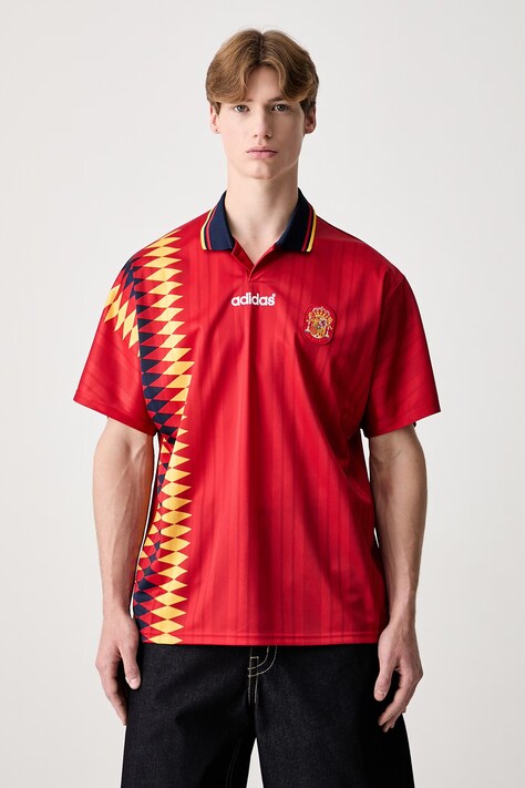 adidas Originals polo męskie czerwone JN3707
