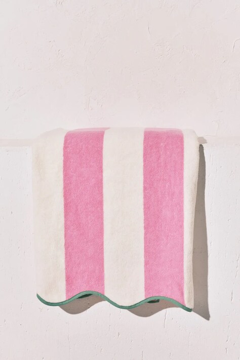 women'secret ręcznik bawełniany kolor różowy 4383148