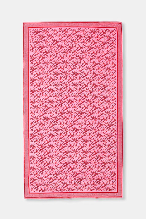 Tommy Hilfiger πετσέτα βαμβάκι SUMMER ροζ UU0UU00115