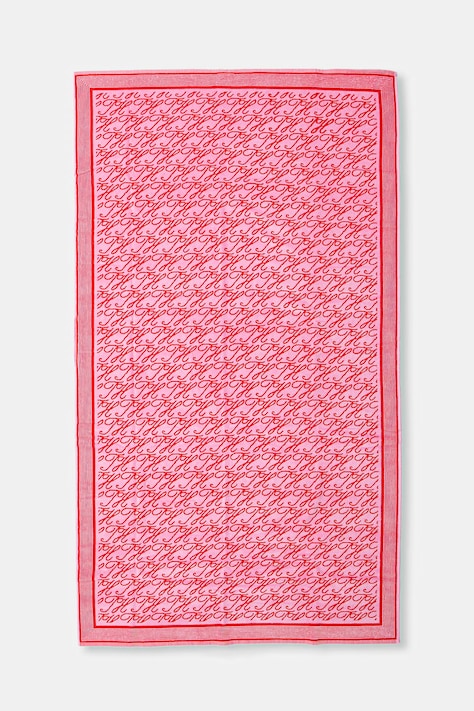 Tommy Hilfiger πετσέτα βαμβάκι SUMMER ροζ UU0UU00115