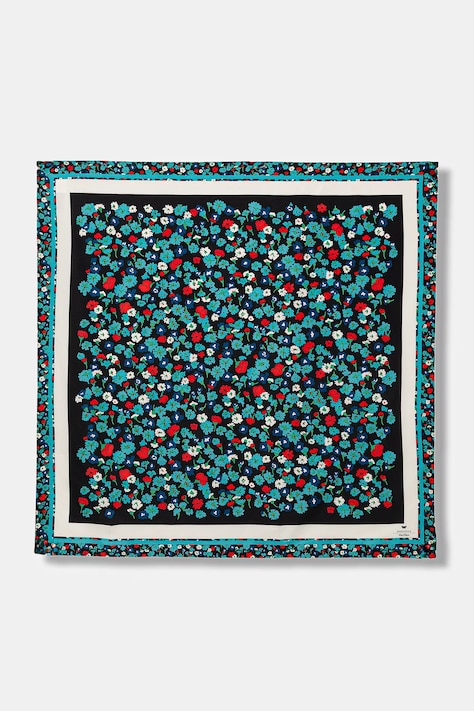 Weekend Max Mara chusta jedwabna AONESTONEW kolor beżowy wzorzysta 2615541164600