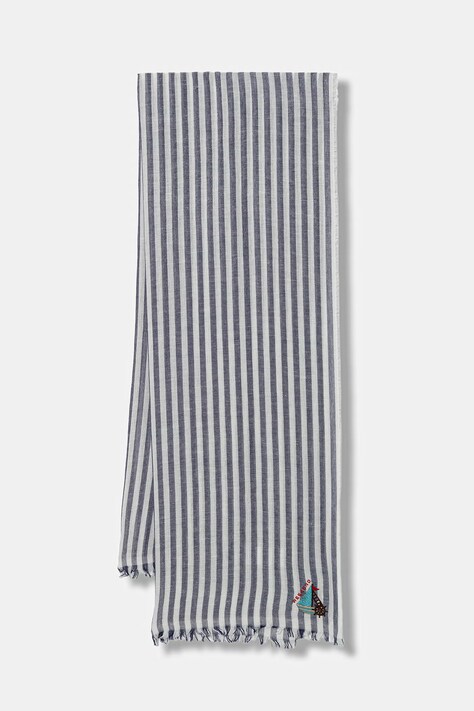 Weekend Max Mara chusta damska z dodatkiem lnu APERA fioletowa 2615541025600