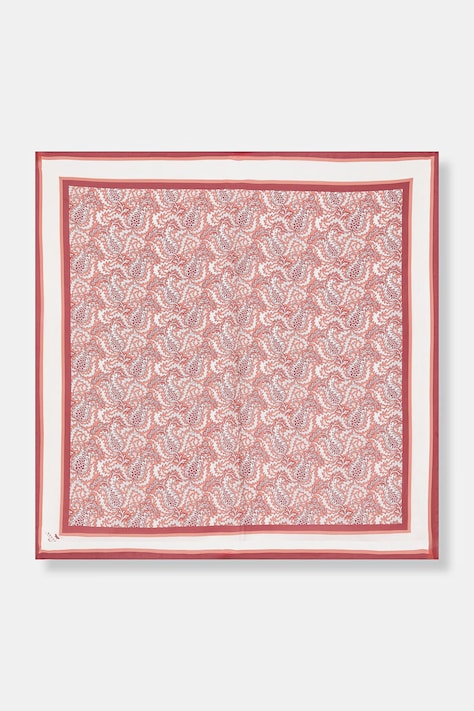 Weekend Max Mara chusta damska z dodatkiem jedwabiu ASARONG pomarańczowa 2615541045600