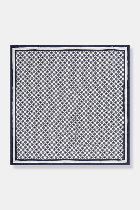 Weekend Max Mara chusta damska z dodatkiem jedwabiu ASARONG granatowa 2615541045600