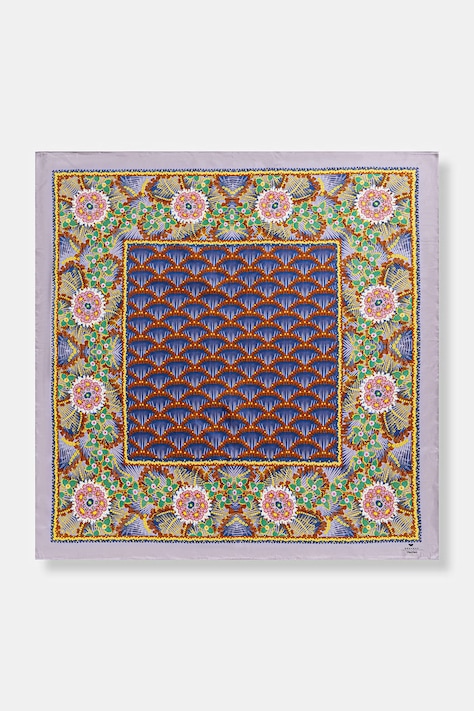 Weekend Max Mara apaszka damska jedwabna AONESTONEW fioletowa 2615541065600