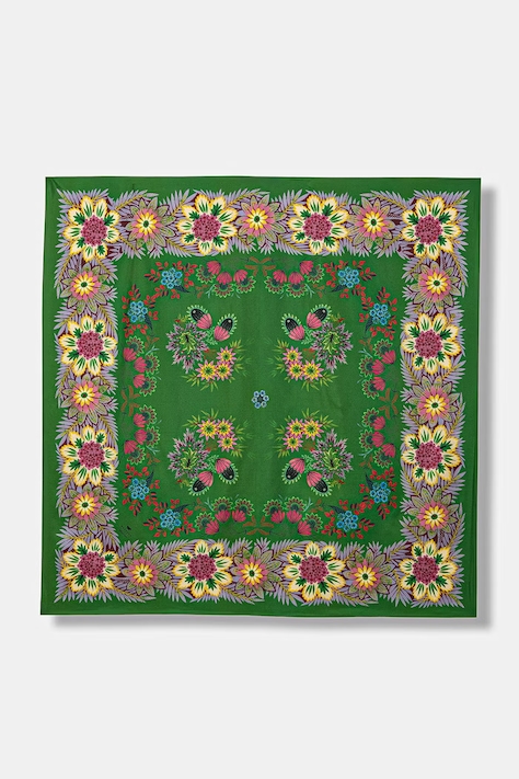 Weekend Max Mara marama za žene svilena AONESTONEW zelena 2615541065600