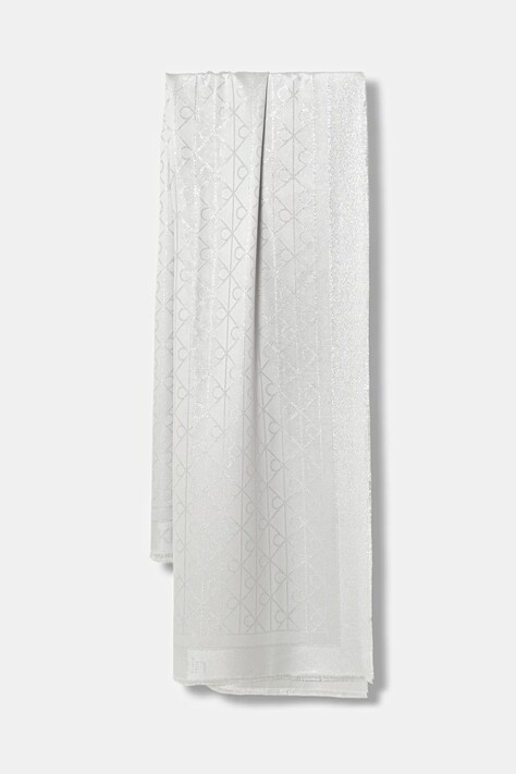 Calvin Klein szalik damski kolor szary LV04F8062G