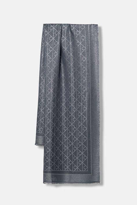 Κασκόλ Calvin Klein χρώμα: μπλε, LV04F8062G