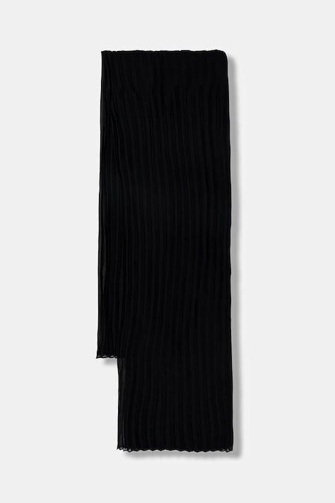 Tommy Hilfiger szal damski kolor czarny wzorzysty AW0AW18049