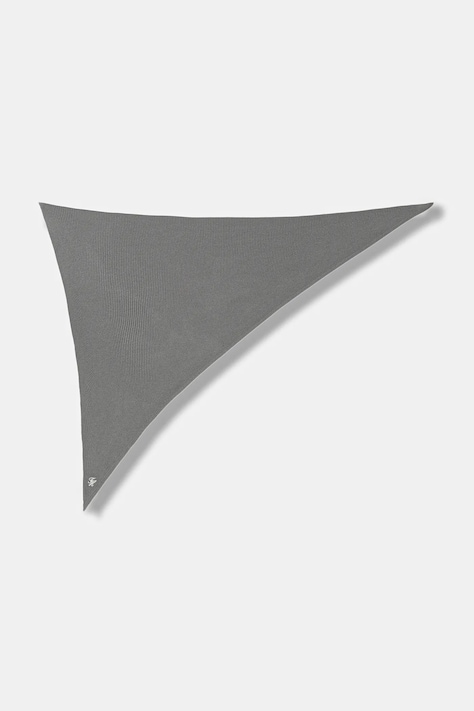 Tommy Hilfiger chusta wełniana kolor szary gładka AW0AW18516