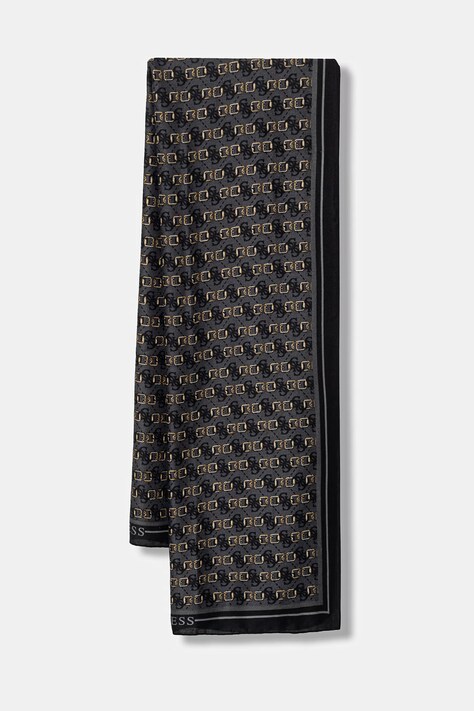 Šal Guess KARNILLA boja: siva, s uzorkom, AW5450 POL03