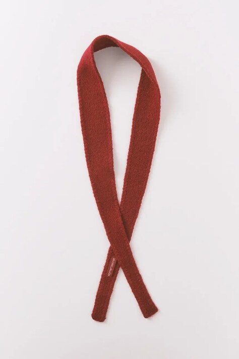 women'secret szalik damski kolor czerwony gładki 7892734