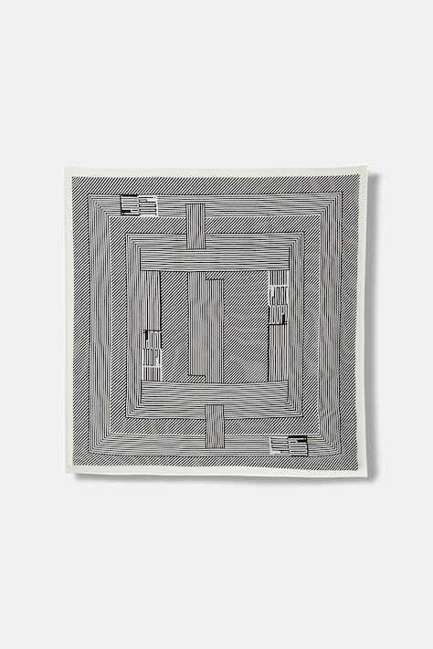 Joop! chusta damska kolor czarny wzorzysta 30100528