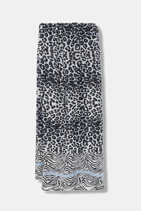 Morgan szal damski kolor granatowy wzorzysty 5PLICI