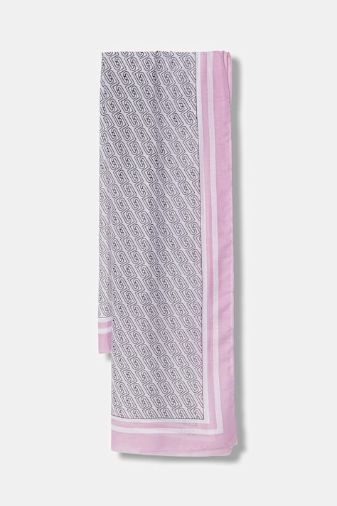 Liu Jo szal damska kolor różowy wzorzysta 2A6001 T0300