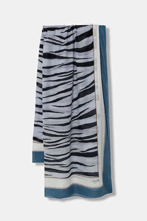 Liu Jo scialle da donna in cotone blu 2A6036 T9849