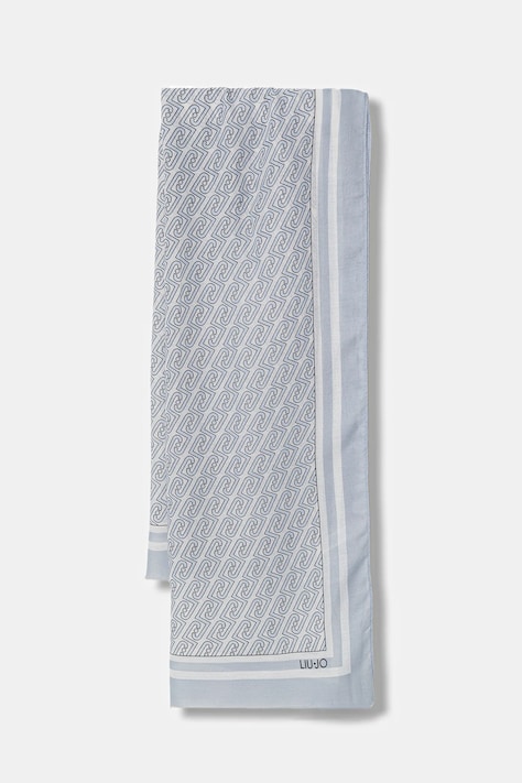 Liu Jo szal damski kolor niebieski wzorzysty 2A6039 T2745