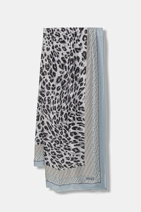 Liu Jo chusta damska z modalu szara 2A6041 T4286