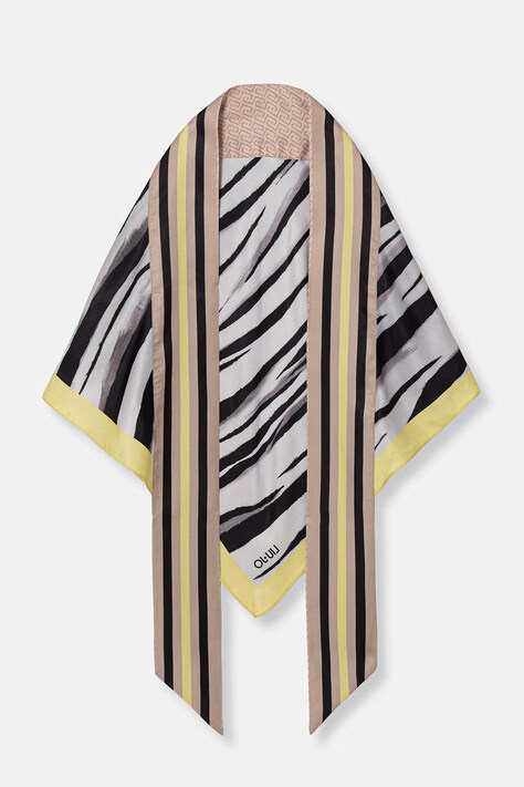 Liu Jo chusta damska kolor szary wzorzysta 2A6046 T2745