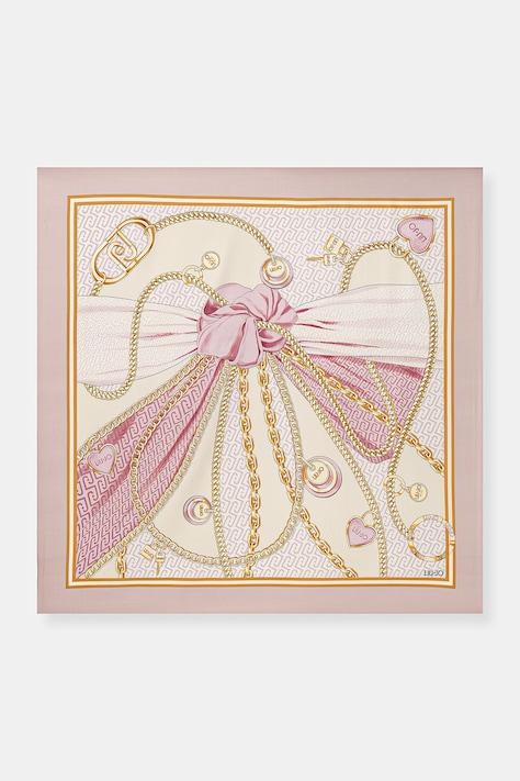 Liu Jo chusta damska różowa 2A6048 T2745