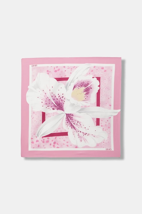 Liu Jo apaszka damska różowa 2A6053 T2745