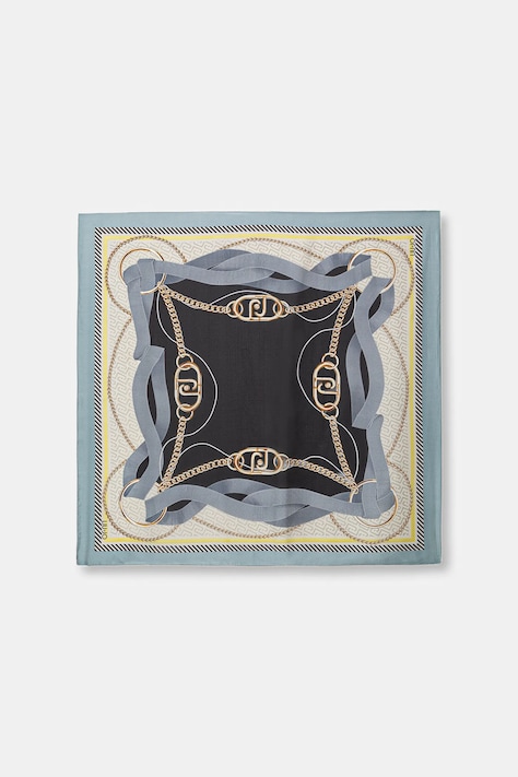 Liu Jo chusta damska kolor niebieski wzorzysta 2A6055 T2745