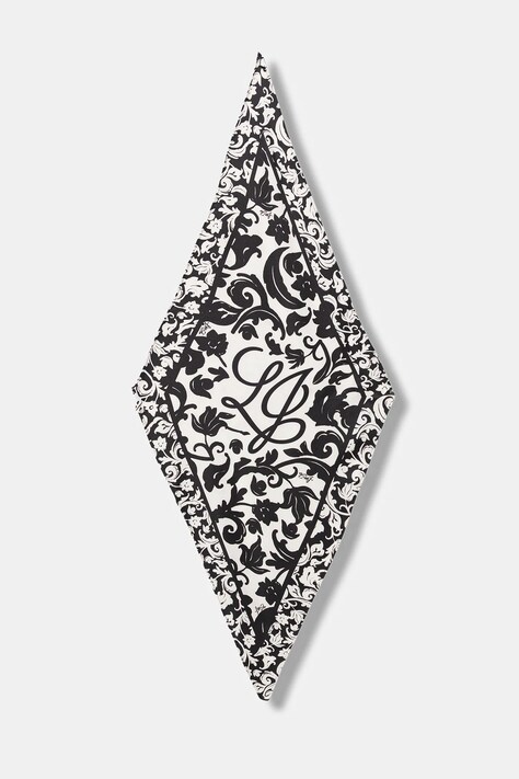 Liu Jo chusta damska kolor czarny wzorzysta 2A6061 T2745