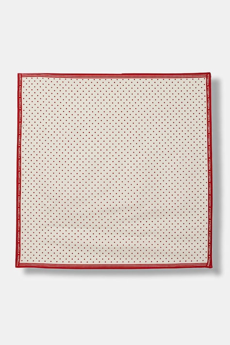 Marella apaszka jedwabna MLAATTINIA damska kolor beżowy wzorzysta 2613541026200