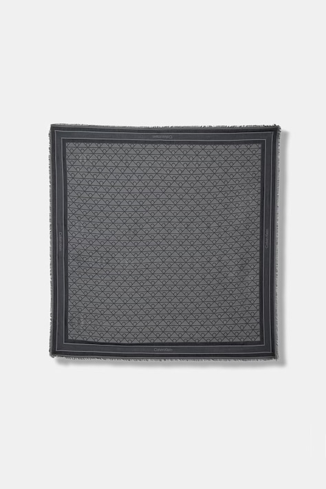 Calvin Klein sciarpa da donna in modal nera LV04F8080G