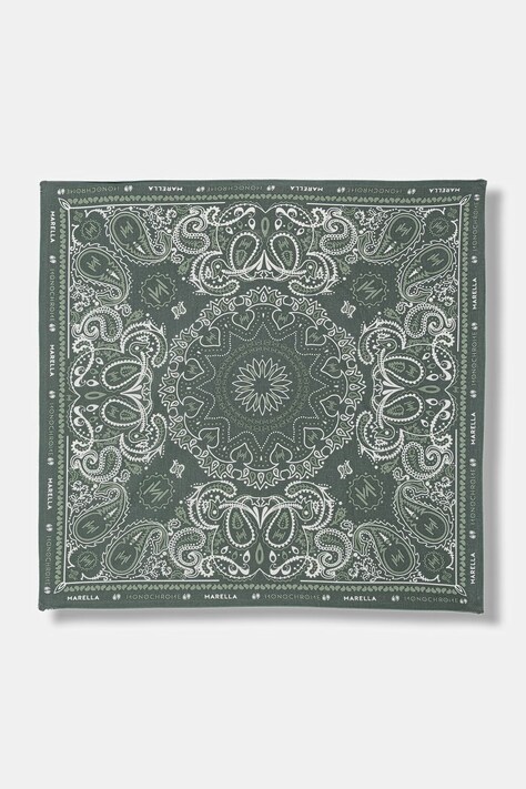 Marella apaszka damska bawełniana MLATASCA zielona 2613541017200