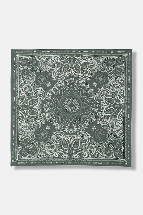 Marella apaszka damska bawełniana MLATASCA zielona 2613541017200