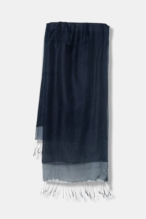 Marella szal damski z dodatkiem jedwabiu MLACACO granatowy 2613541037200