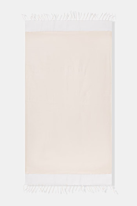 Marella szal damski z dodatkiem jedwabiu MLACACO beżowy 2613541037200