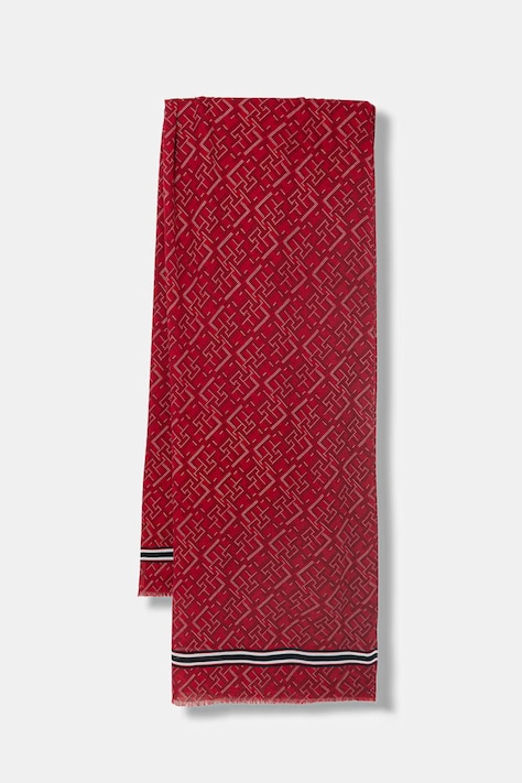 Tommy Hilfiger šál dámský červený AW0AW18605