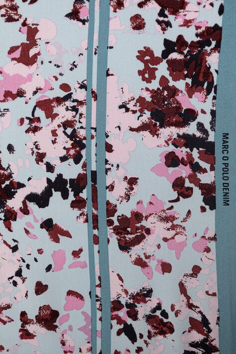 Marc O'Polo apaszka damska z wiskozy niebieska 5000008153